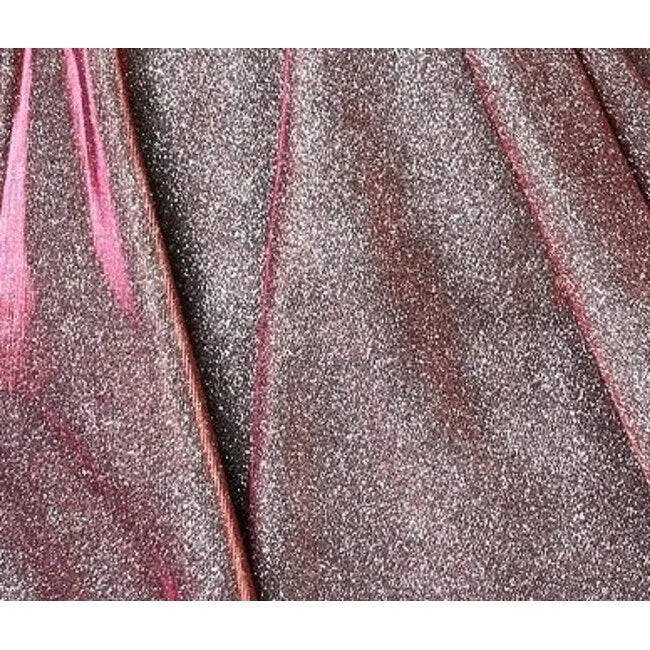 Body Design Sequin Hearts Juniors' Glitter Fit & Flare Dress Red Size 15
