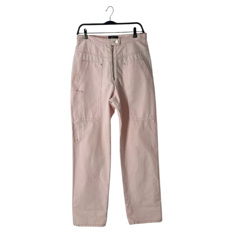Lazy Style ISABEL MARANT/Straight Pants/40/Cotton/PNK/CARPNTER PANTS