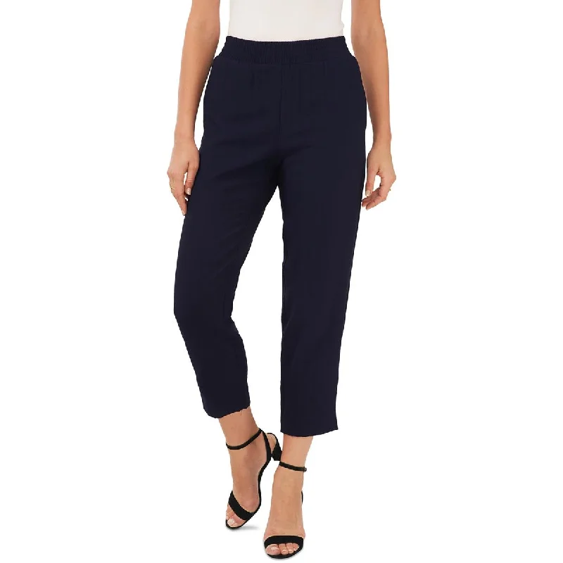 Stunning Fashion Vince Camuto Womens Crop Rayon Straight Leg Pants