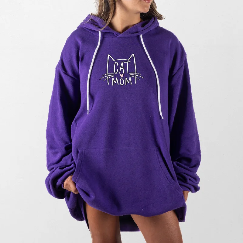 Cat Mom Giant Hoodie