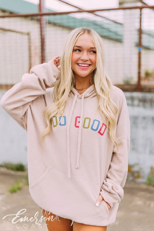 Delta Gamma Do Good Sueded Hoodie