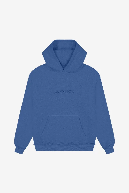 Exposed Seam Hoodie | BLUE