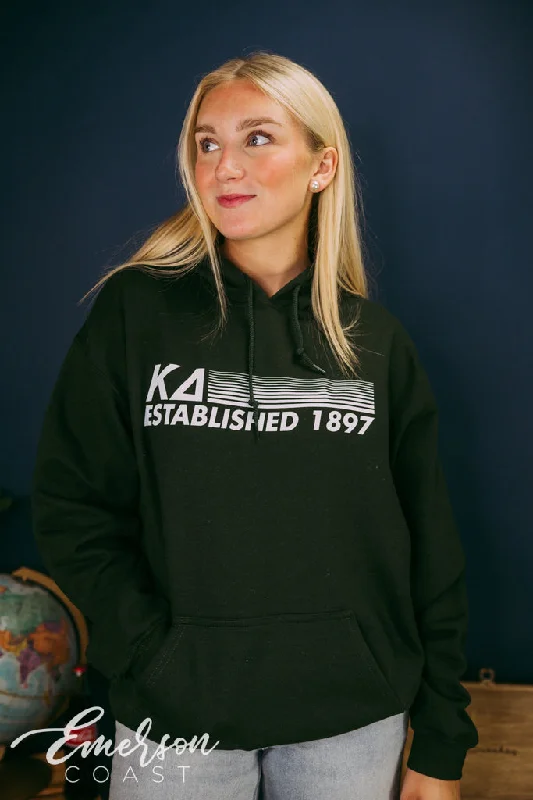 Kappa Delta Established Lines Hoodie