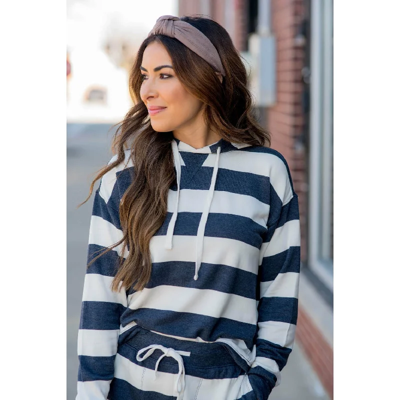 Nautical Stripe Hoodie