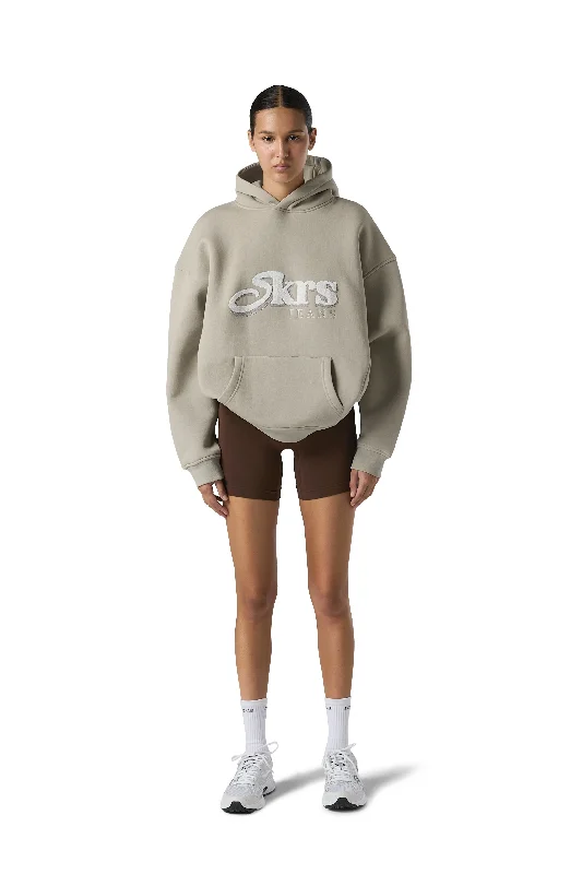 SKRS Jeans Hoodie in Foggy