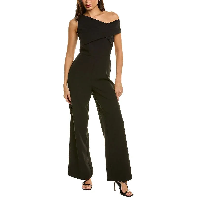 Womens Sleeveless Wide Leg Jumpsuit