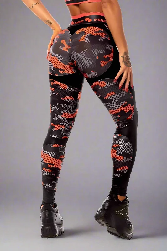 Dyna Brazil Fire Camo Legging