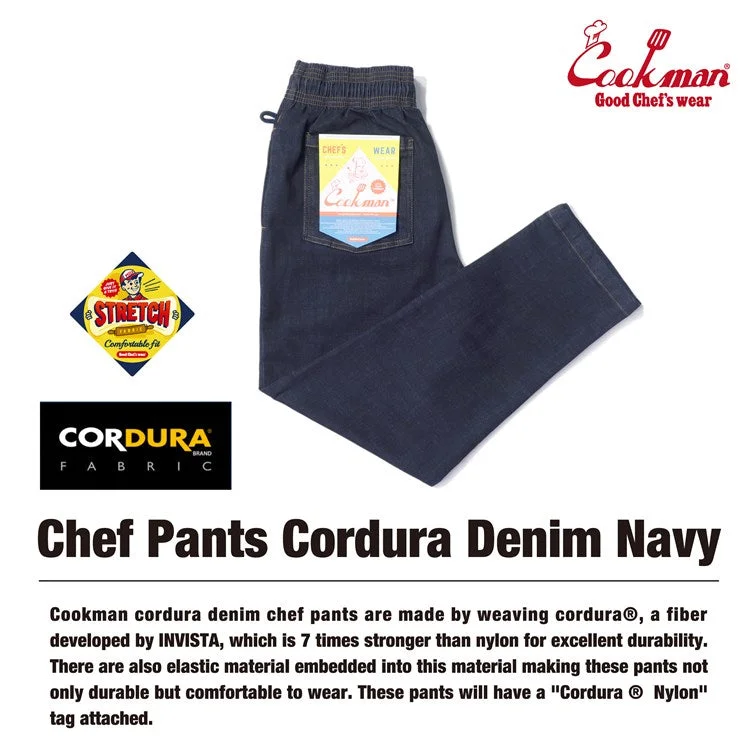 Cookman Chef Pants - Cordura Denim : Navy