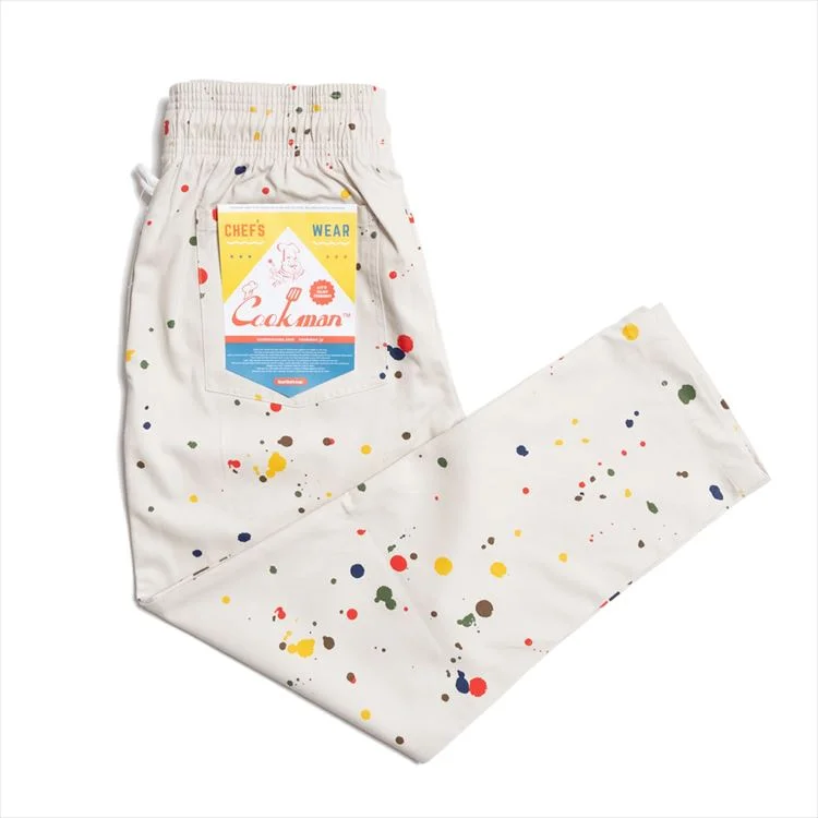 Cookman Chef Pants - Sauce Splash : Beige