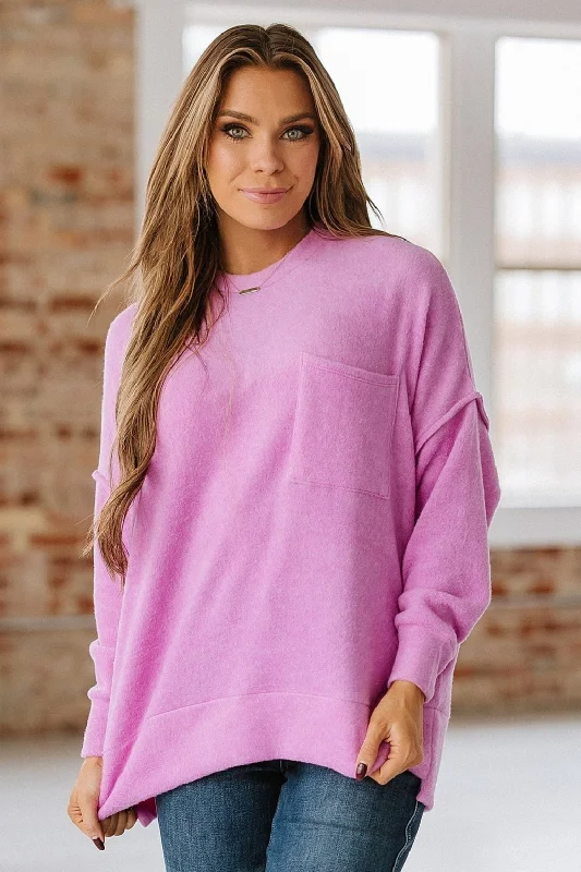 Danika Brushed Oversized Pullover | S-XL