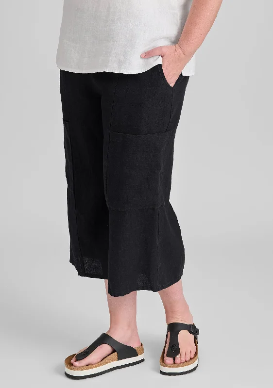 Flattering Crop - Linen Pants