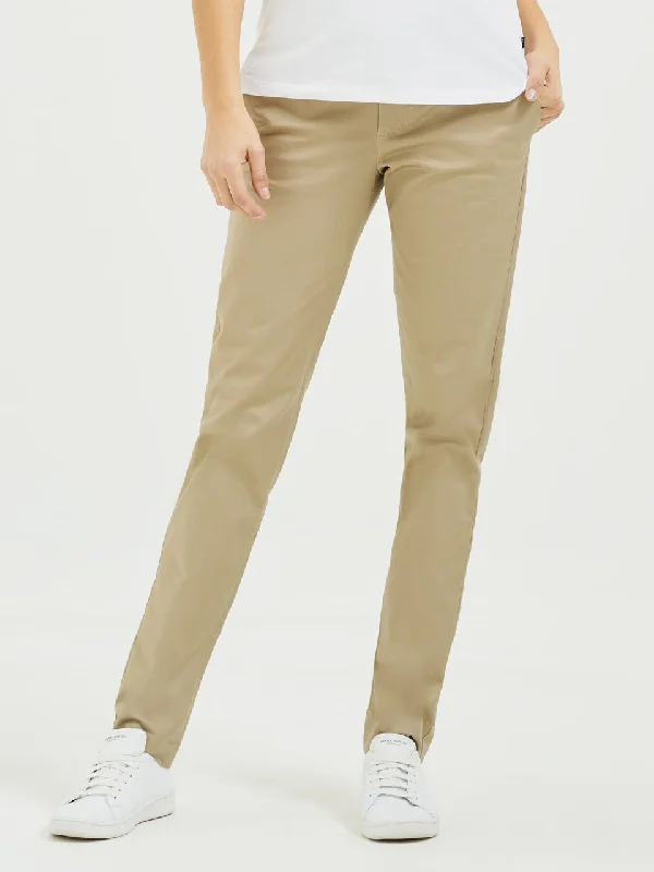 Ladies' Jordan Stretch Chino - Khaki