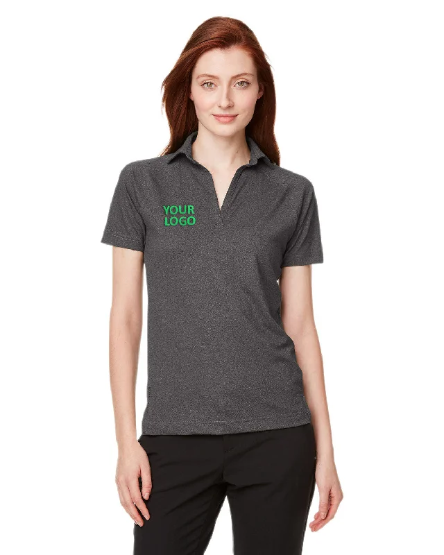 Custom Spyder Ladies' Spyre Polos, Black Frost