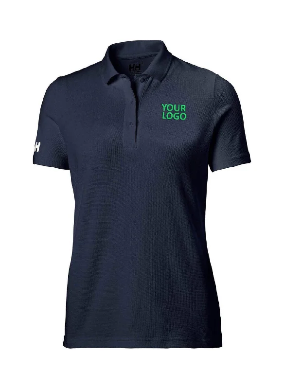 Helly Hansen Women's Tech Crew Polo, Navy