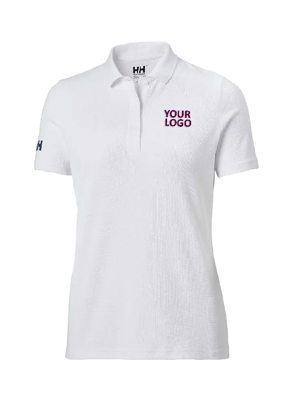 Helly Hansen Women's Tech Crew Polo, White